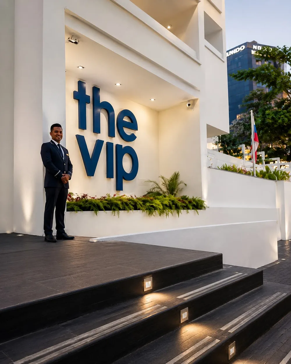 Recepción y bienvenida al hotel — CUARTA AVENIDA SUITES